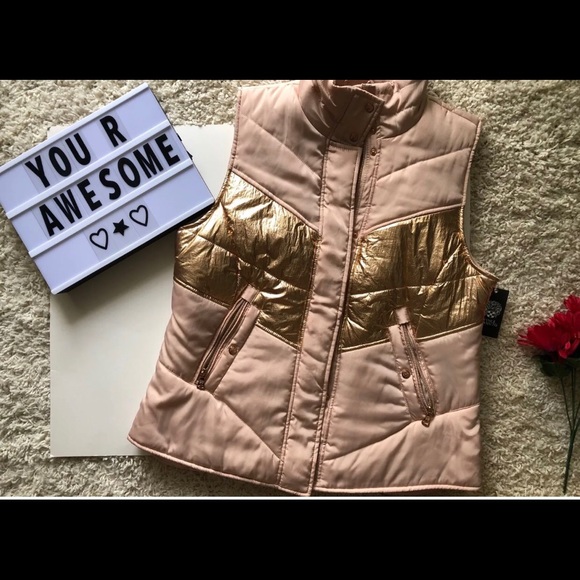 Rose Gold Puffer Vest Deals, 59% OFF 